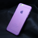 Matte Transparent Ultra-thin iPhone Cover