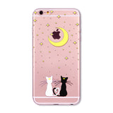 Cat Owl Rabbit Printed Mobile Phone Cover