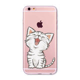 Cat Owl Rabbit Printed Mobile Phone Cover