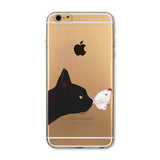 Cat Owl Rabbit Printed Mobile Phone Cover