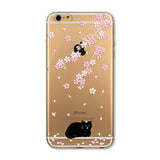 Cat Owl Rabbit Printed Mobile Phone Cover