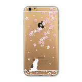 Cat Owl Rabbit Printed Mobile Phone Cover