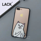 Funny Cartoon Cat iphone Cover