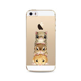 Cute Cat Owl Animal iPhone Cover