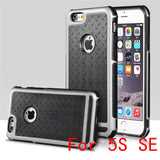 Ultra Thin Shockproof Rubber PC Gel TPU Hybrid iPhone Cover