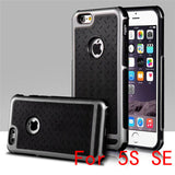 Ultra Thin Shockproof Rubber PC Gel TPU Hybrid iPhone Cover