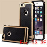 Ultra Thin Shockproof Rubber PC Gel TPU Hybrid iPhone Cover