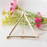 2016 New Brand Hairpins Triangle Moon Hair Pin Jewelry Lip Round Hair Clip For Women Barrettes Head Accessories Bijoux De Tete