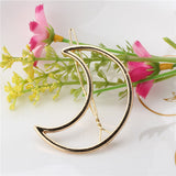 2016 New Brand Hairpins Triangle Moon Hair Pin Jewelry Lip Round Hair Clip For Women Barrettes Head Accessories Bijoux De Tete