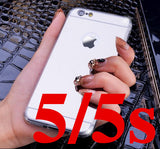 High Quality Fashion Deluxe Electroplating Mirror TPU Clear Soft Phone Cover