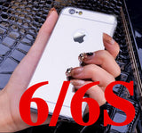 High Quality Fashion Deluxe Electroplating Mirror TPU Clear Soft Phone Cover