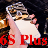 High Quality Fashion Deluxe Electroplating Mirror TPU Clear Soft Phone Cover