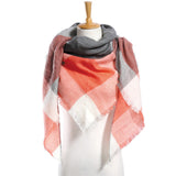 Top quality Winter Scarf Plaid Scarf Designer Unisex Acrylic Basic Shawls Women's Scarves hot sale VS051