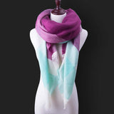 Za Fashion Winter Scarf For Women Scarf Cashmere Warm Plaid Pashmina Scarf Luxury Brand Blanket Wraps Female Scarves And Shawls