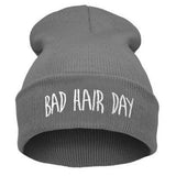 VOGUE Diamond bad hair day knit bonnet winter hat beanies for men women,femme ski skullies,gorros de lana hombre mujer invierno