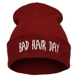 VOGUE Diamond bad hair day knit bonnet winter hat beanies for men women,femme ski skullies,gorros de lana hombre mujer invierno