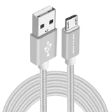 VOXLINK Micro USB Cables 0.5M 1M 2M 3M Metal Braided Cord Data Sync Wire Charger For Samsung Galaxy Xiaomi HTC Android phones