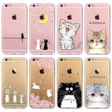 Cat Owl Rabbit Printed Mobile Phone Cover