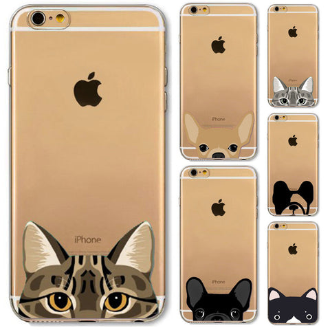 Cute Cat Dog BULLDOG Phone Cover